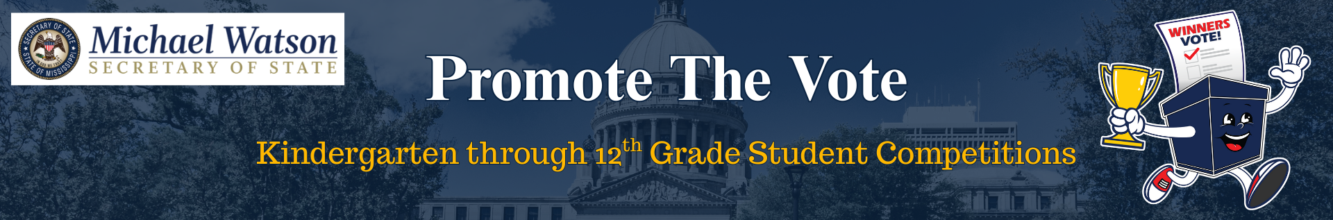 Promote the Vote: K-12th Grade Student Competitions