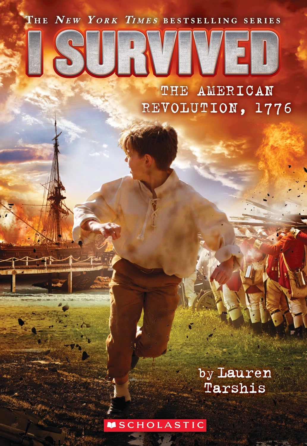 I Survived the American Revolution 1776 Book Cover.