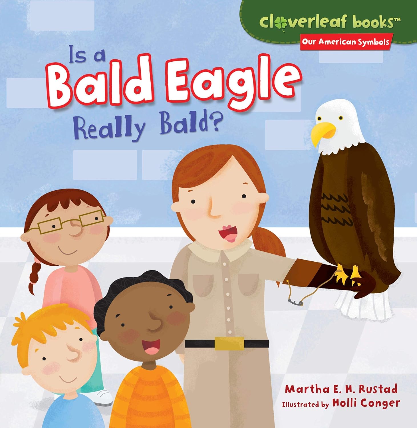 Is a Bald Eagle Really Bald Book Cover.
