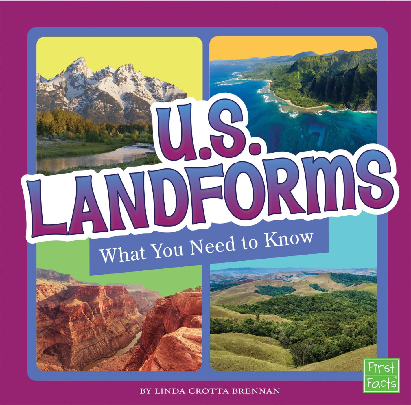 US Landforms: What You Need to Know Book Cover.